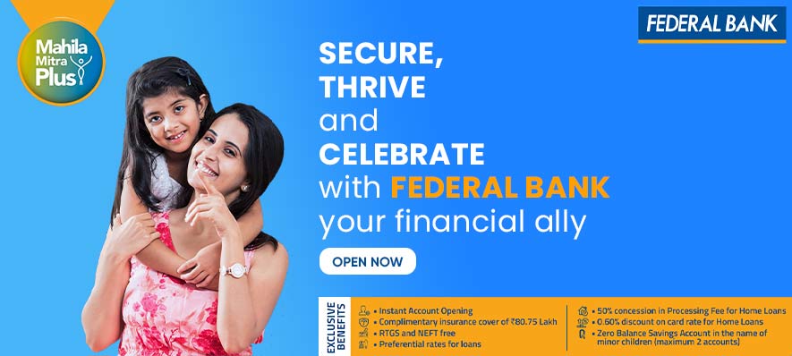 Federal Bank Mahila Mitra Plus