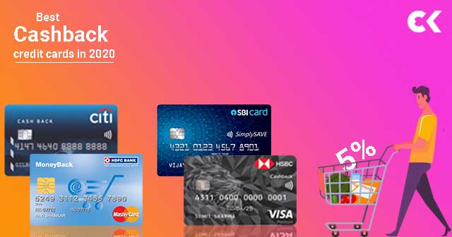 Top 5 Cashback Credit Cards in March 2021