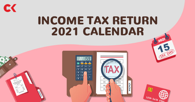 Income Tax Return 2021 Calendar