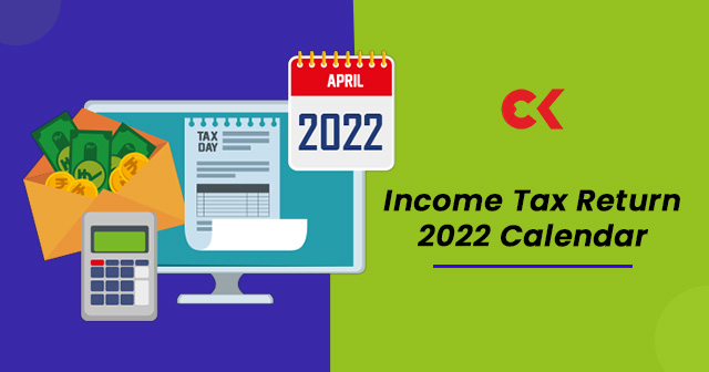 Income Tax Return 2022 Calendar