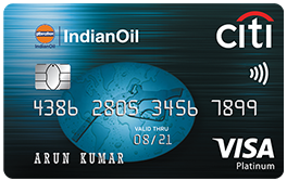IndianOil Citi Platinum Card