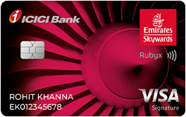 Emirates Skywards ICICI Bank Credit Cards