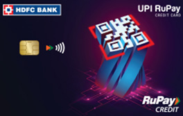 HDFC Bank Rupay Credit card